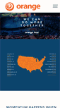 Mobile Screenshot of orangetour.org